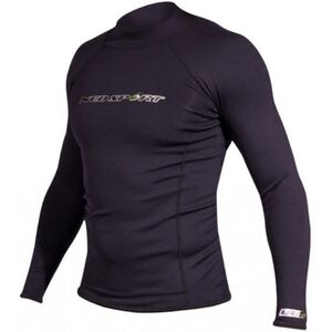 Neosport Men's Black Swim Long Sleeve Top Size Medium X-Span